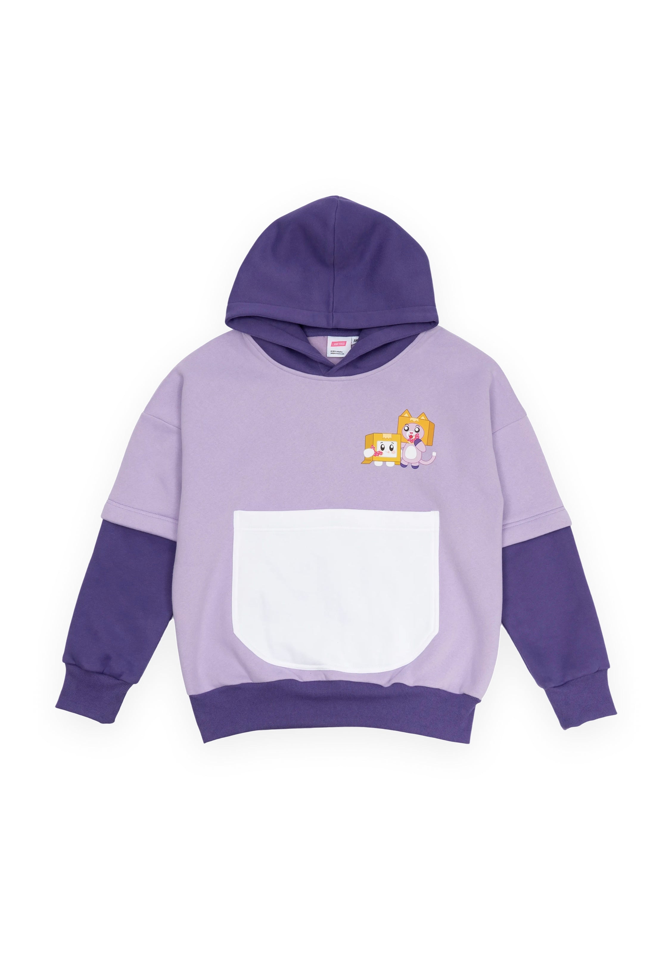 Justin's Layered Hoodie – LankyBox Shop
