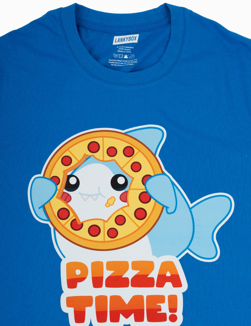 Thicc Shark Pizza Time T-Shirt