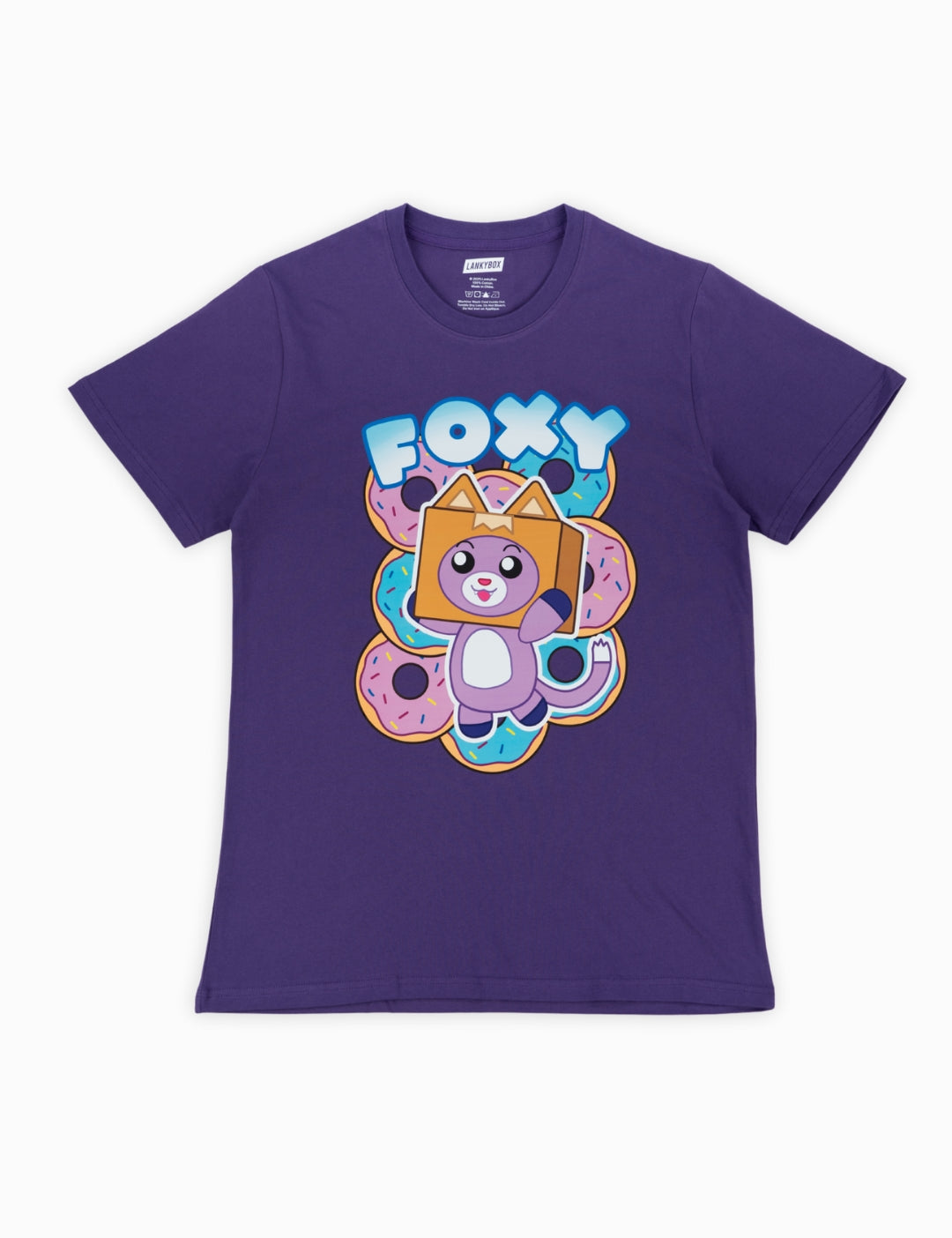 Foxy Donuts T-Shirt – LankyBox Shop
