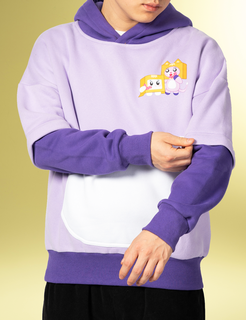 Justin s Layered Hoodie LankyBox Shop