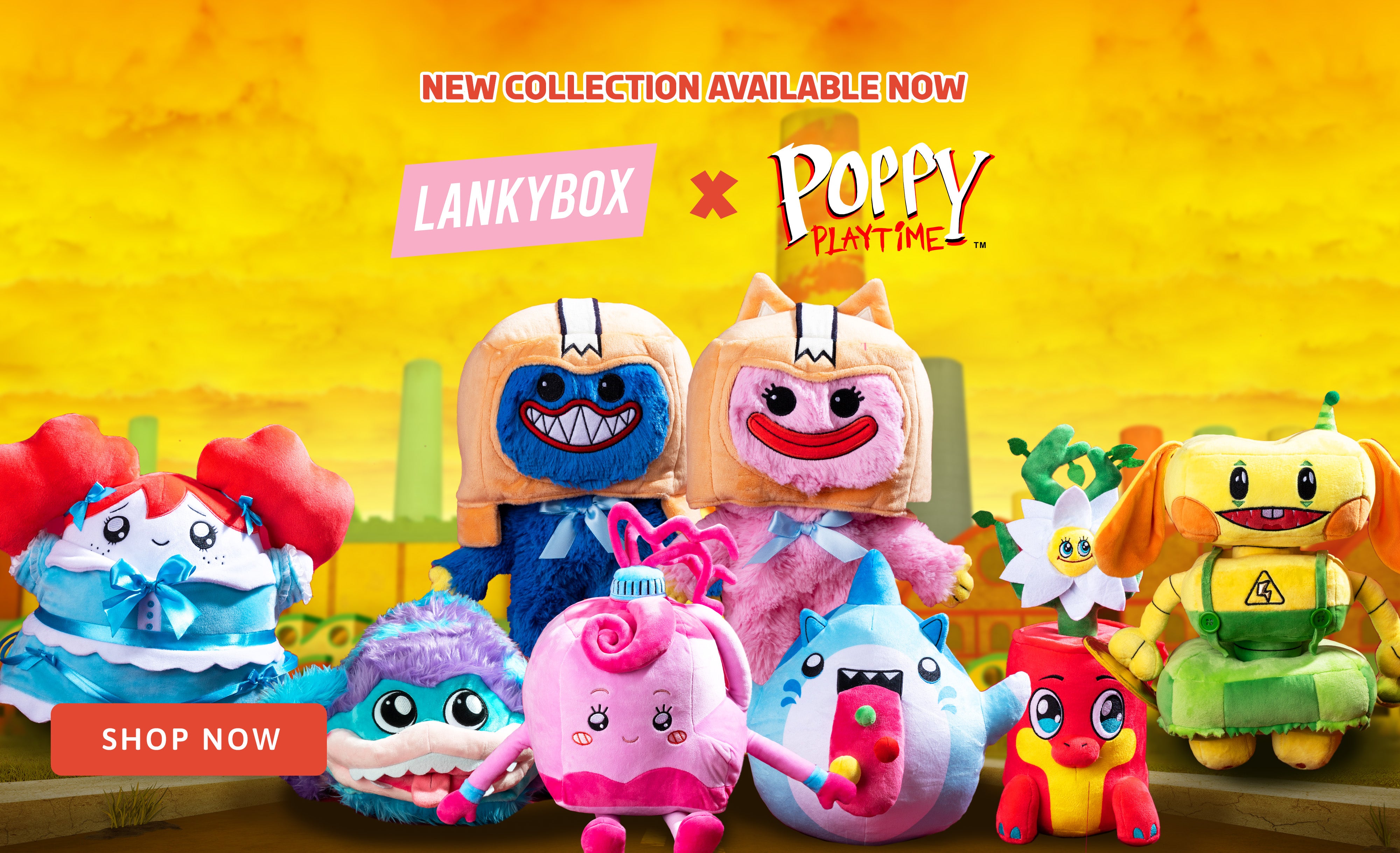 New Poppy Playtime Plush & Toys! PJ Pug-A-Pillar, Bunzo, Blind