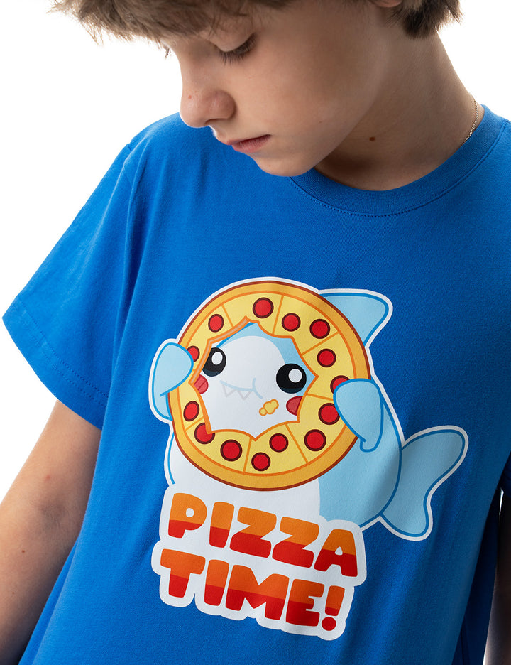 Thicc Shark Pizza Time T-Shirt – LankyBox Shop