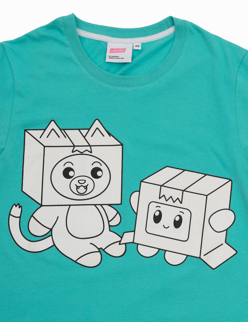 Yuantaicuifeng Lankybox_Boxy_Roblox Boxy-Foxy Merch Kid Teen Tshirt Yuantaicuifeng Lankybox_Boxy_Roblox Boxy-Foxy Merch Kid Teen Tshirt