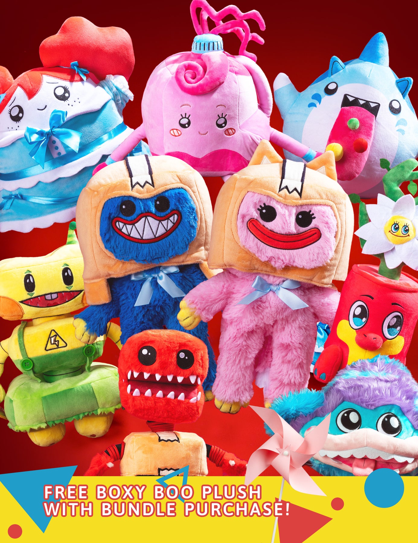 Boxy Boo Plush (Pre-Order) – Poppy Playtime Official Store