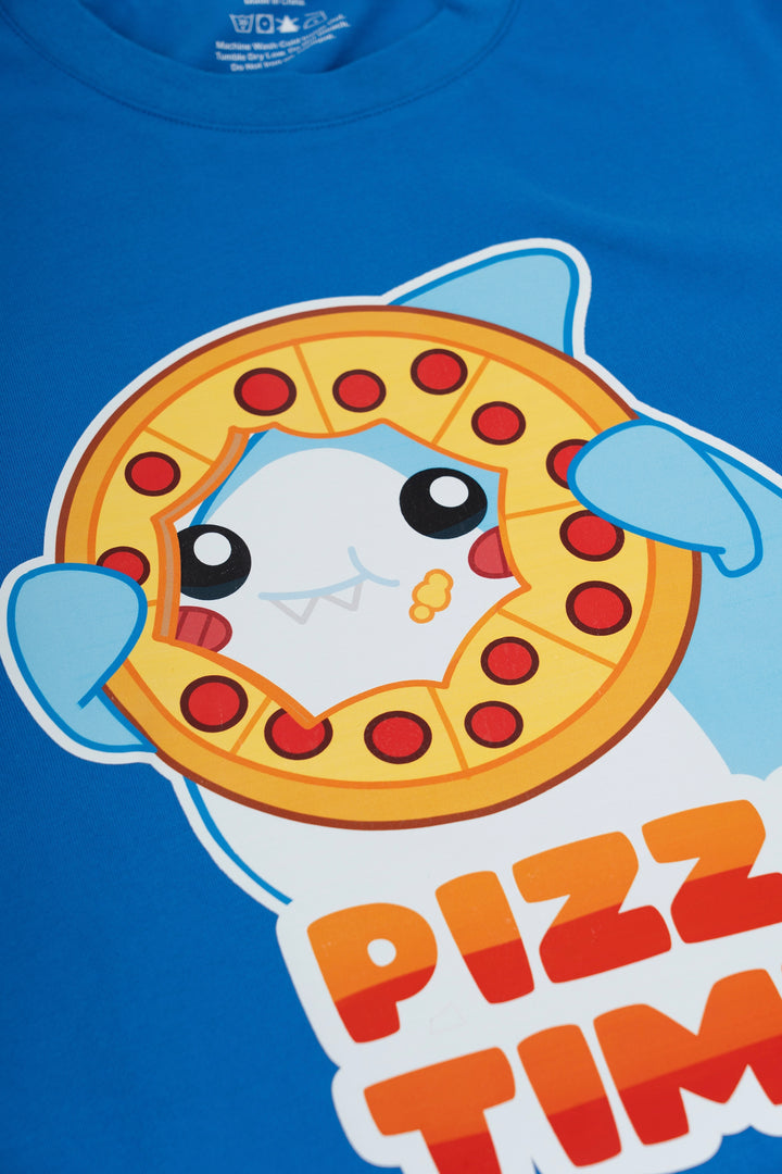 Thicc Shark Pizza Time T-Shirt – LankyBox Shop