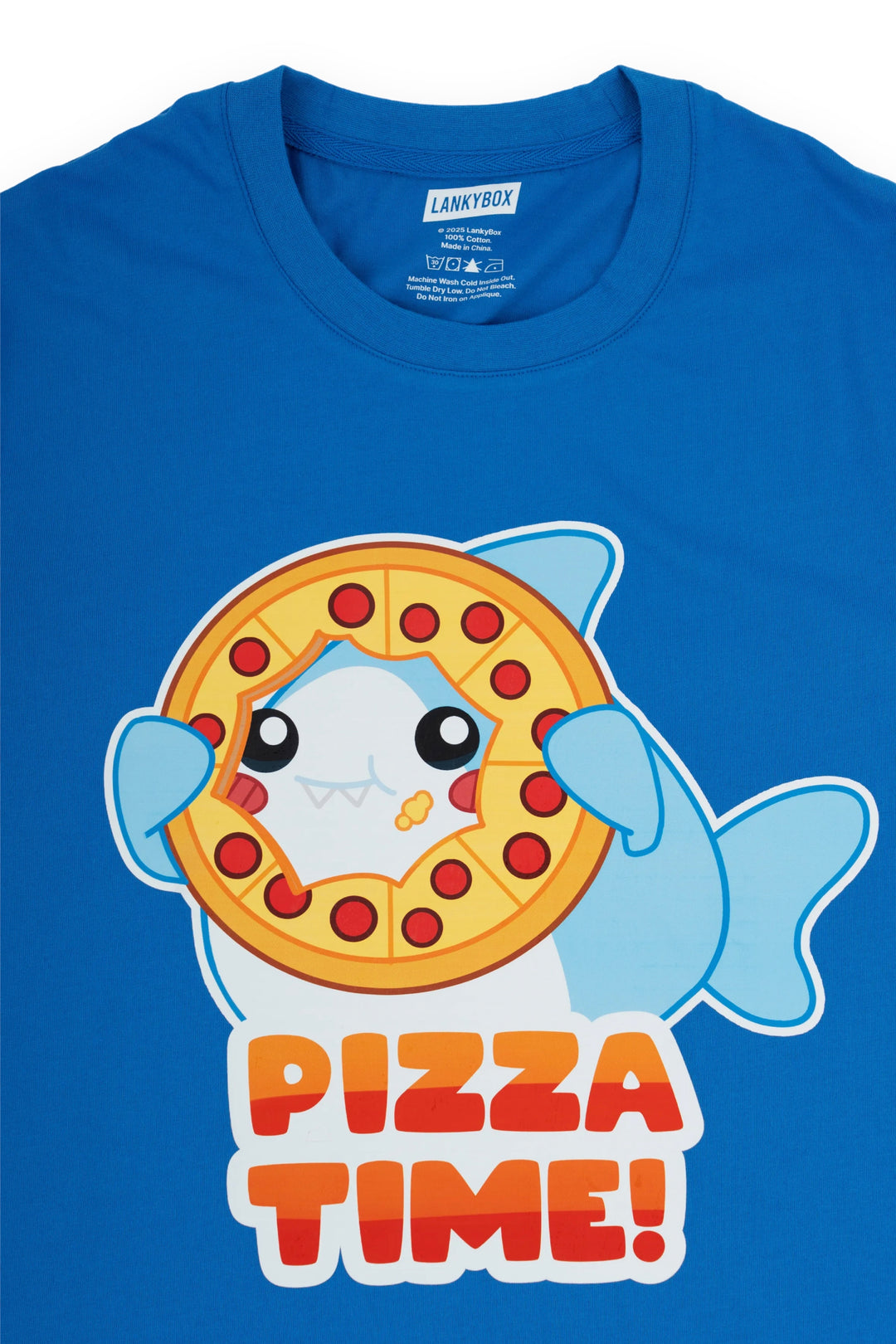 Pyonkichi_t Thicc Shark Pizza Time T-Shirt – LankyBox Shop