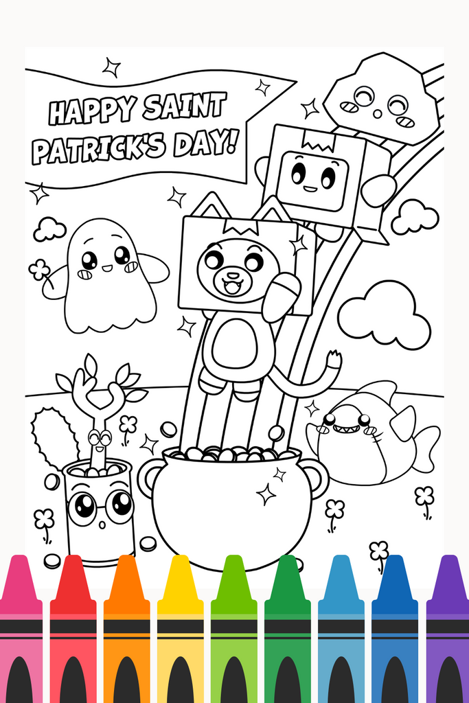 St.Patrick's Day Coloring Pages Adults Graphic by KDP INTERIORS MARKET ·  Creative Fabrica