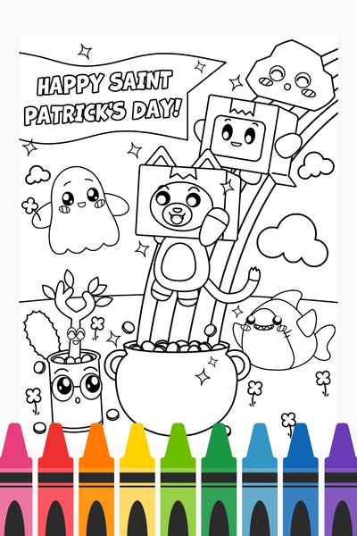St Patrick's Day Coloring Page